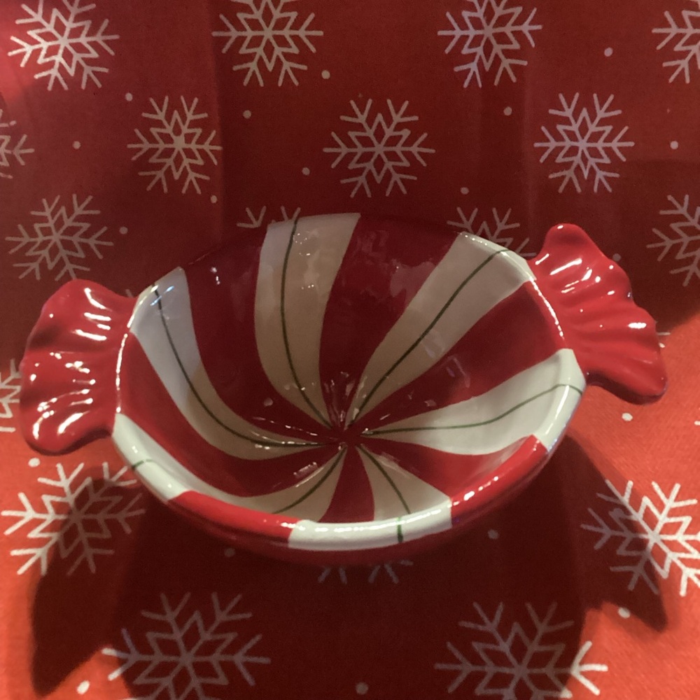 Sleigh Bell Bistro Holiday Candy Dish